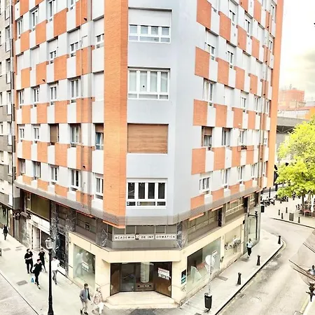 Apto La Muralla Centro - Playa Apartamento Gijón